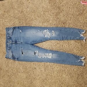 Womens ripped jeans
